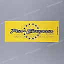 Side cowling decal