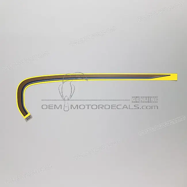 Honda ST1100 Pan European Naklejka na górną owiewkę A lewa strona OEM 87611MAJM60ZB