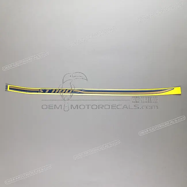 Honda ST1100 Pan European Naklejka na prawą sakwę Prawa Strona OEM 87614MAJD60ZB
