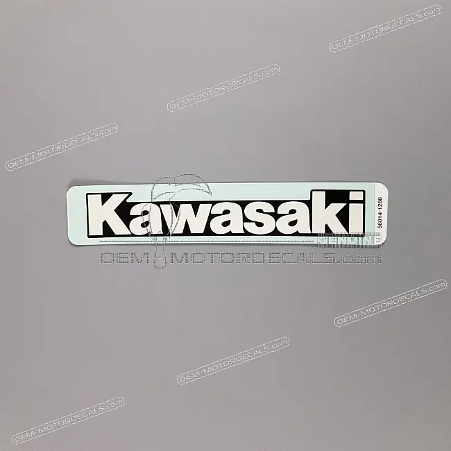 Kawasaki ZZR600 Tank KAWASAKI Embleem OEM 560141286