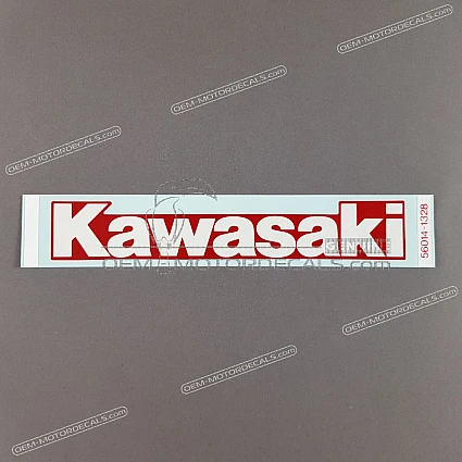 OEM Decals Kawasaki ZX6R 1997 - Red • Original Stickers