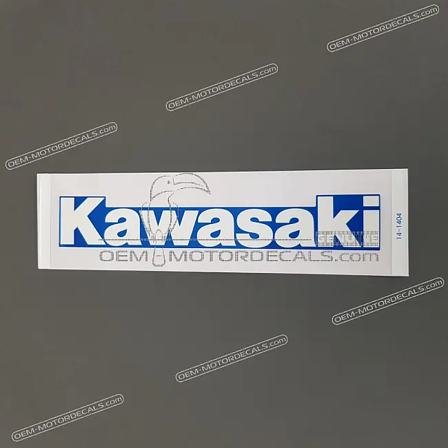 Kawasaki ZZR600 Tank KAWASAKI Emblem OEM 560141404