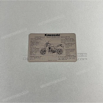 Waarschuwingslabel - Handleiding