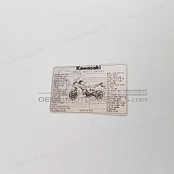 Etichetta di avvertenza - Manuale