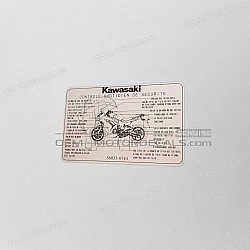 Etiqueta de precaución - Manual