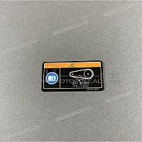 KAWASAKI Ketten-Handbuch-Aufkleber für Schwinge, linke Seite 56033-0897