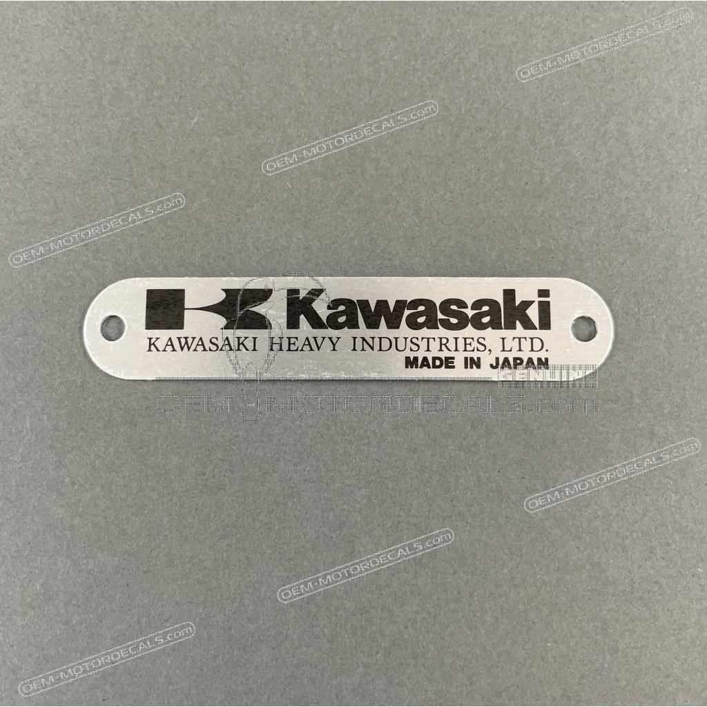 Kawasaki Z900 Fuel tank Brand Label Logo Decal Sticker Genuine Factory-Original OEM 560381054