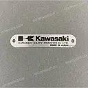 Tankaufkleber Kawasaki Markenlabel