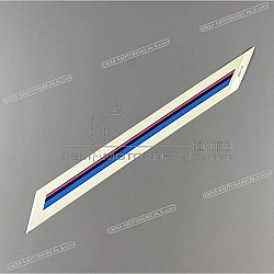 Side cowling decal, left side
