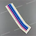 Belly pan decal, left side