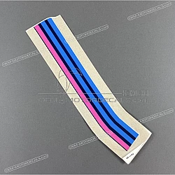Belly pan decal, left side