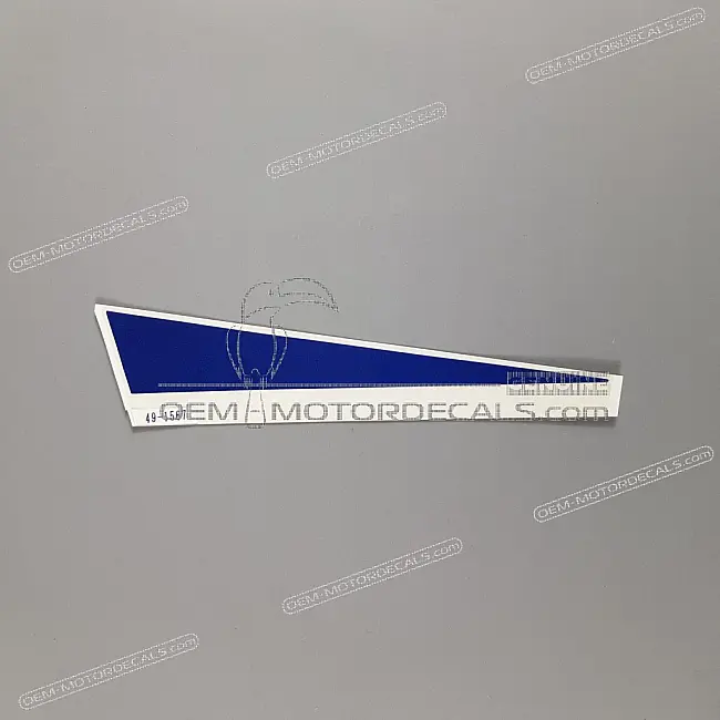 Kawasaki ZZR1100 Adesivo carenatura superiore inferiore lato sinistro OEM 56049-1567