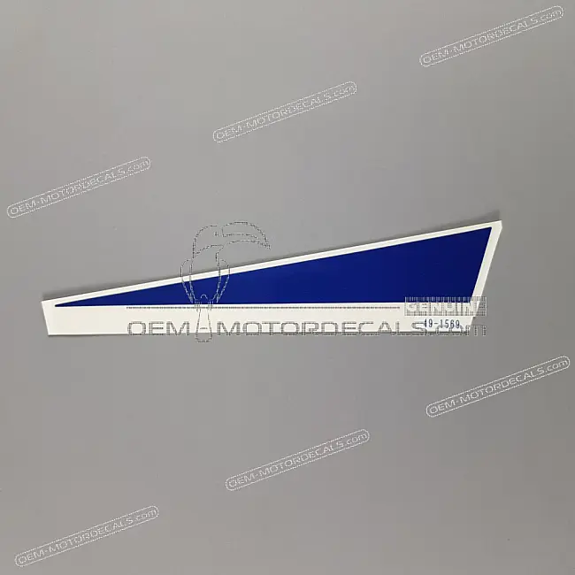 Kawasaki ZZR1100 ZX1100 Adesivo Carenatura Superiore Lato Destro Inferiore OEM 56049-1569 Grafica Fabbrica