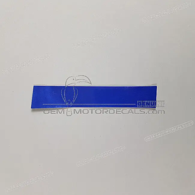 Kawasaki ZZR600 Seitenverkleidungsaufkleber links hinten OEM 560491581