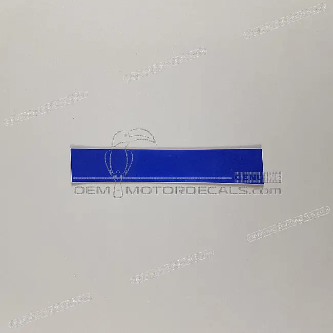 Kawasaki ZZR600 Zijkap sticker Rechterkant Achter OEM 560491583 Originele Fabriekssticker