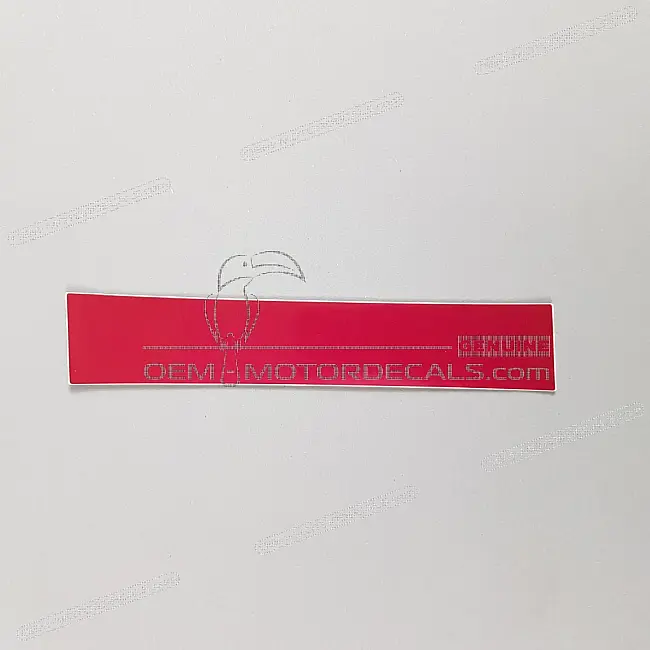 Autocollant de flanc de carénage arrière droit Kawasaki ZZR600 OEM 560491589