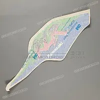KAWASAKI Tanksticker, linkerkant 56049-1661