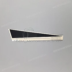 Front cowling decal, left side