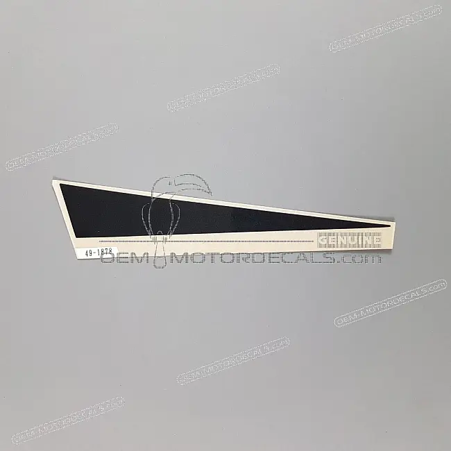 Kawasaki ZZR1100 Obere Verkleidungsaufkleber Linke Seite Unten OEM 56049-1878
