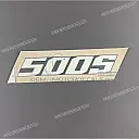 Belly pan decal