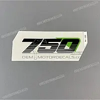 KAWASAKI Naklejka na tylną owiewkę / zadupek, lewa strona 56050-1336