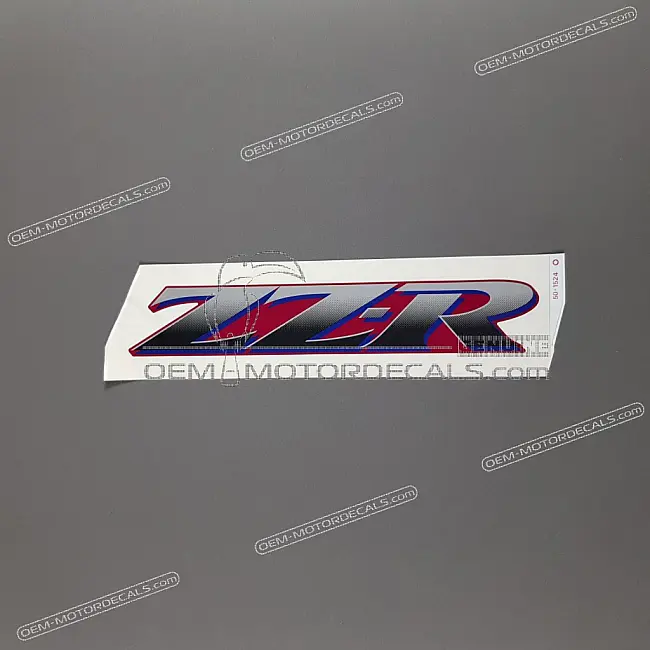 Kawasaki ZZR600 Heckverkleidung ZZ-R Logo Aufkleber OEM 560501524