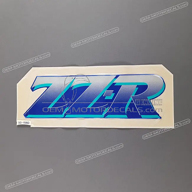 Kawasaki ZZR Onderkuip Logo Sticker OEM 560501560