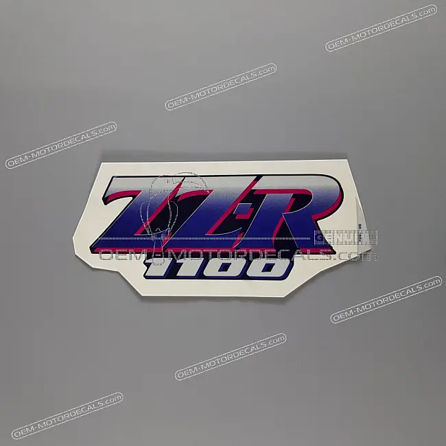 Kawasaki ZZR1100 ZX1100 Carenatura Laterale ZZ-R/1100 Emblema Grafica Fabbrica Originale OEM 560501604