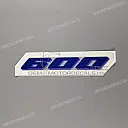 Side fairing 600 emblem