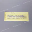 Autocollant de carénage supérieur avant