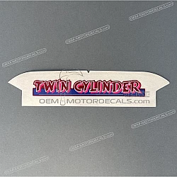 Adesivo copertura laterale, Twin Cylinder