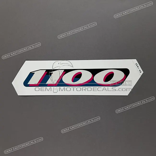 Kawasaki ZZR1100 Adesivo Fiancata Lato Destro OEM 56050-1923 Vinile Originale di Fabbrica per Carenatura