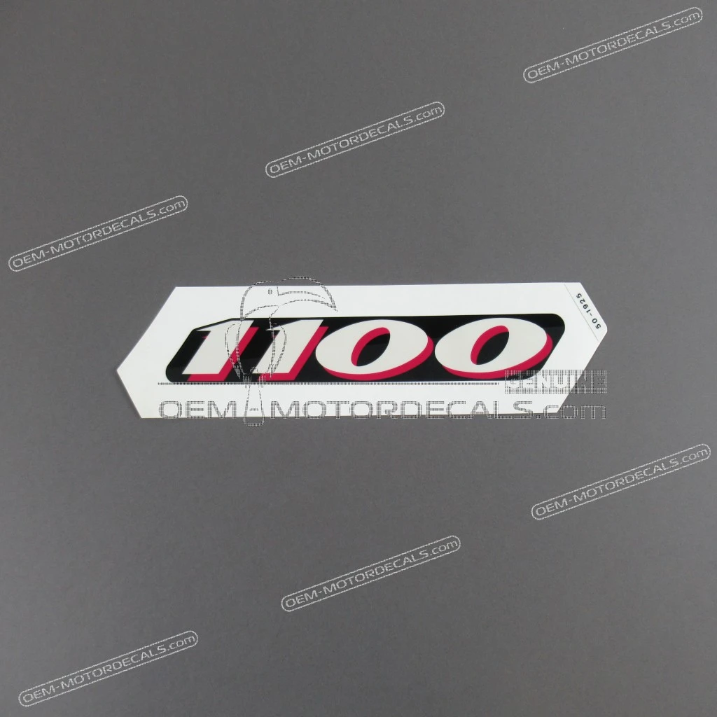 Kawasaki ZZR1100 Codone Adesivo 1100 Lato Sinistro OEM 560501925