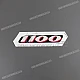 Kawasaki ZZR1100 Codone Adesivo 1100 Lato Sinistro OEM 560501925