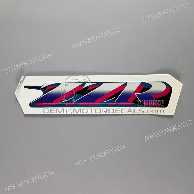 Kawasaki ZZR600 Autocollant ZZR côté flanc de carénage droit OEM 560501951