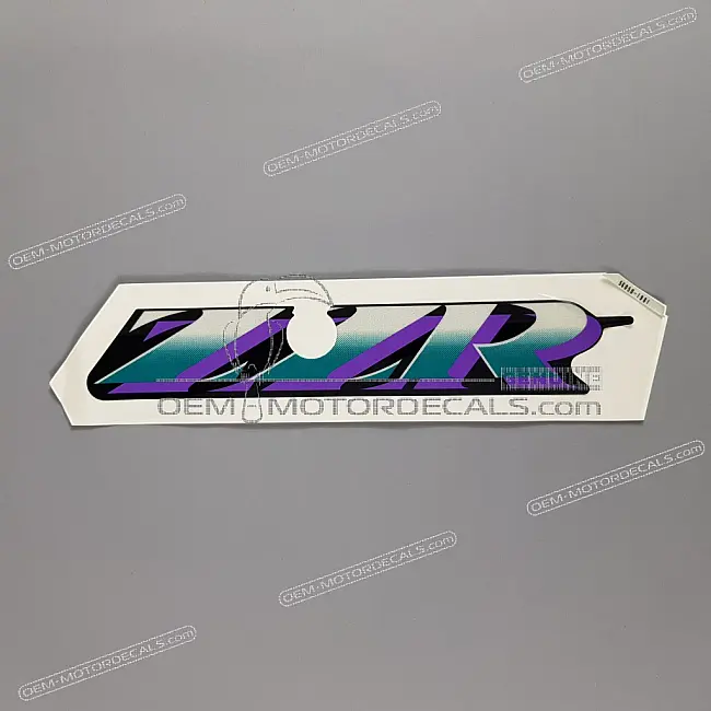 Kawasaki ZZR600 Seitenverkleidung ZZR Emblem linke Seite OEM 560501961