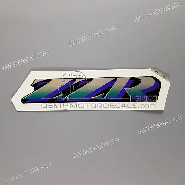Kawasaki ZZR600 Emblema Carena Laterale ZZR Lato Destro OEM 560511093