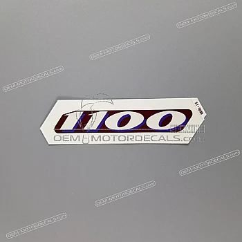 Naklejka na tylną owiewkę / zadupek