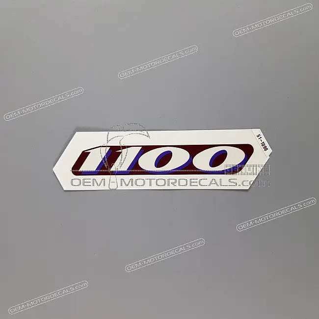 Kawasaki ZZR1100 Zijkap 1100 Sticker OEM 560511096