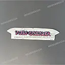 Zijdeksel sticker, linkerzijde