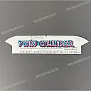 Zijdekselsticker, linkerzijde