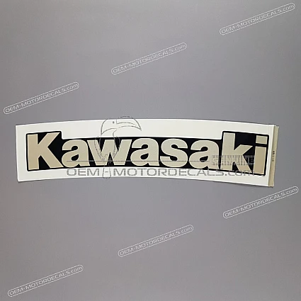 OEM Decals Kawasaki ZXR400 1998 - Black • Original Stickers