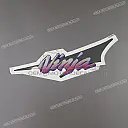 Heckverkleidungsaufkleber Ninja Logo, linke Seite