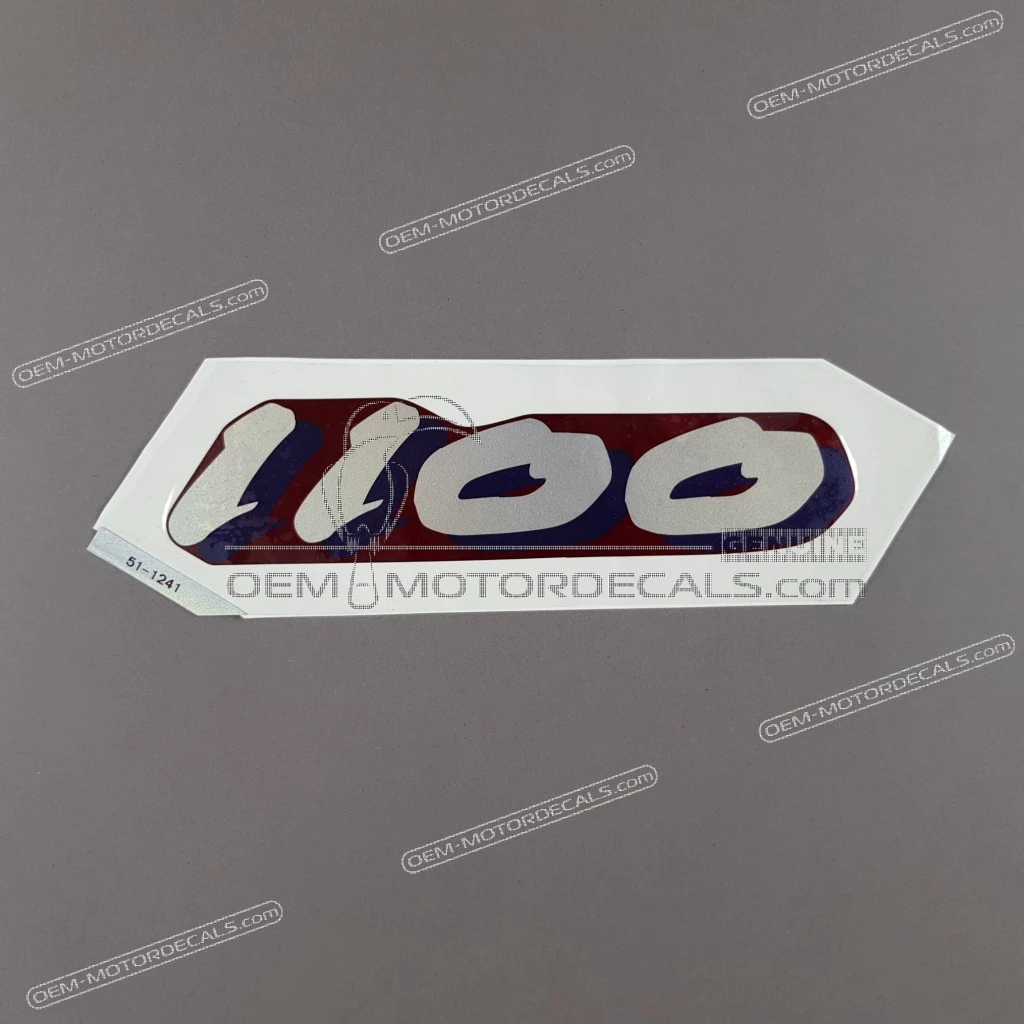 Original Kawasaki ZZR1100 ZX1100 Seitenverkleidungs-Emblem 1100 Grafik OEM-Teil 560511241
