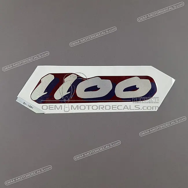 Original Kawasaki ZZR1100 ZX1100 Seitenverkleidungs-Emblem 1100 Grafik OEM-Teil 560511241