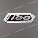 Original Kawasaki ZZR1100 ZX1100 Seitenverkleidungs-Emblem 1100 Grafik OEM-Teil 560511241