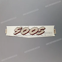 Heckverkleidung Aufkleber