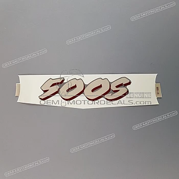 Heckverkleidung Aufkleber