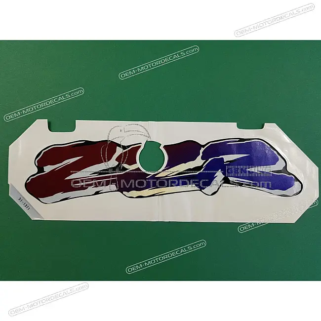 Kawasaki ZZR600 Linker ZZR-embleem voor zijkap Links Origineel 560511371