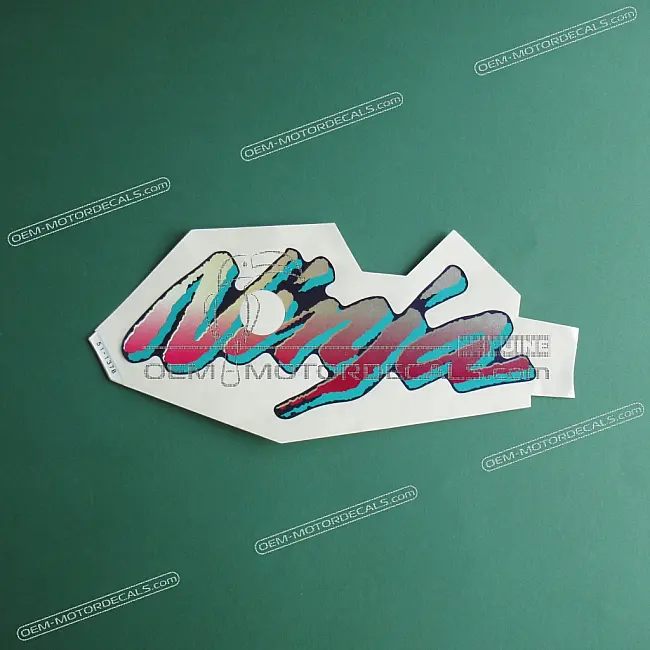 Kawasaki NINJA ZX-6R Seitenverkleidungs-Emblem Ninja linke Seite OEM 56051-1378 Original Werksgrafik